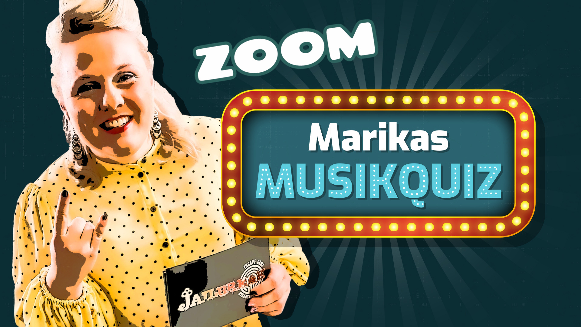 Marias Musikquiz - Live på Zoom