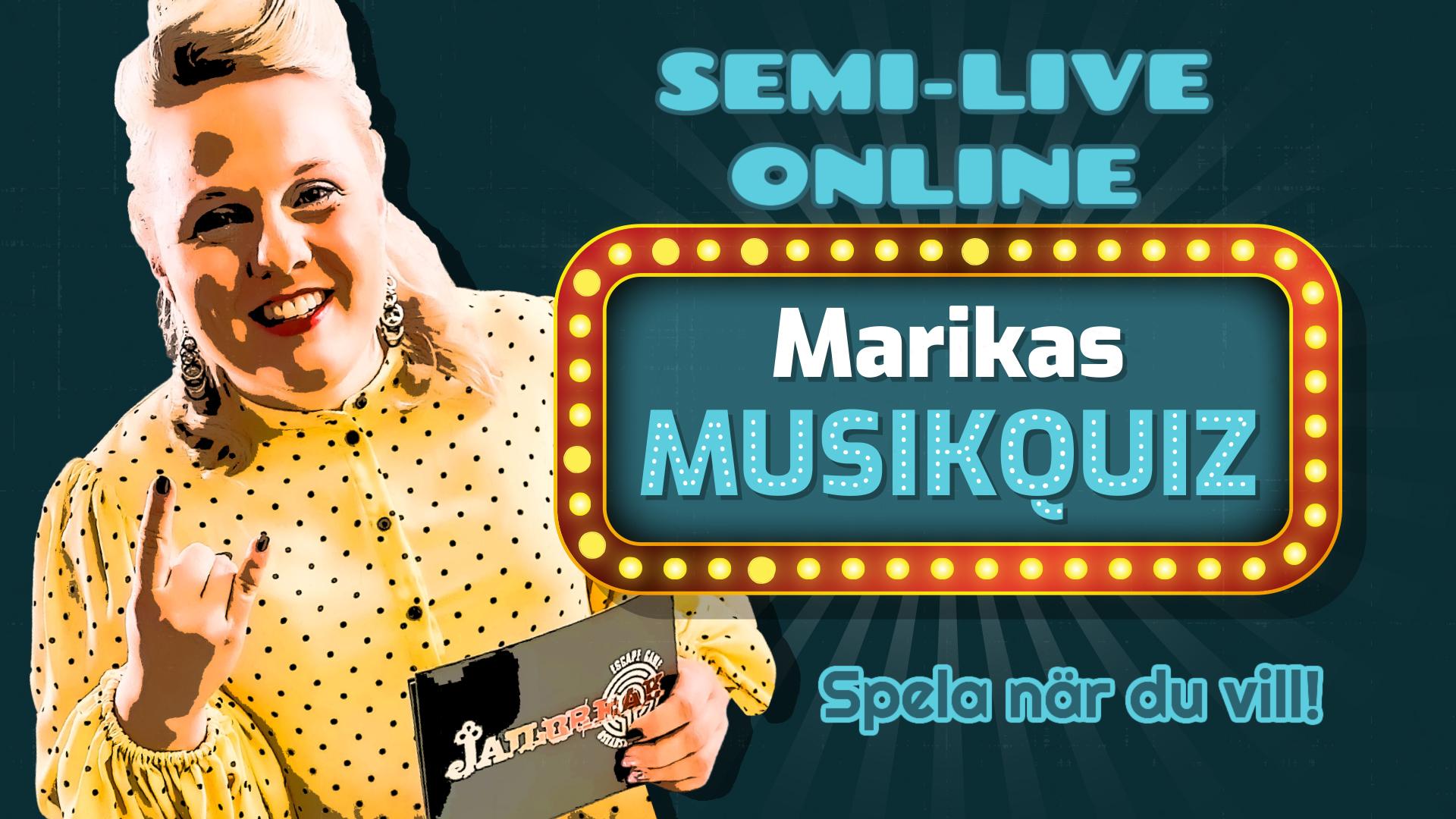 Musikquiz semi-live online